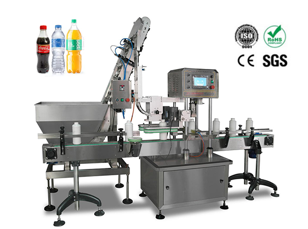 Automatic Screw Capping Machine for Cosmetic Jars and Bottles